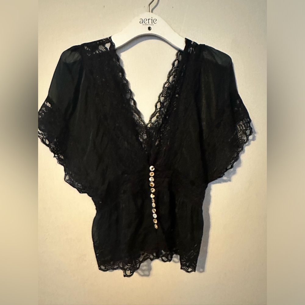 Lace Lingerie Top